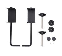 Rhawuy Adjustable Paper Roll Holder | Gripping Carbon Steel Tabletop Holder | Clamps up to 1.8 Inch Thickness | Multi Use for Kitchen / Craft / Drawing