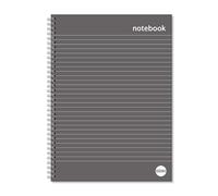 Rhino Everyday - Cuaderno de tapa dura A4, con forro de 8 mm, 160 páginas, 1 paquete