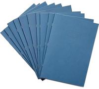 Rhino F8M - Cuaderno de rayas, Bloc de Notas (A4, 64 páginas, 10 unidades), color azul claro
