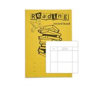 Rhino Libro de registro de lectura A5, 40 páginas/1 paquete, diario de lectura y diario, suministros de papelería escolar