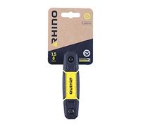 RHINO - Llaves Allen - Pack de 8 llaves macho hexagonal con cabeza esférica, montura sin bloqueo de 8 llaves allen - Diámetro de 1,5 a 8 mm - Fabricado en acero (cromo Vanadium) - Garantía de por vida