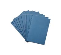 Rhino S5 - Cuaderno de rayas (A4, 80 páginas, 10 unidades), color azul claro