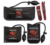 Rhino Strong Kit de nivelación profesional, cuñas de aire, de grado comercial, originales, herramienta de alineación, bolsa inflable de 3 piezas (pequeño, mediano, grande) 3 tamaños para todas tus