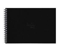 Rhodia 116164C Rhodia Touch Watercolor Book, papel 100% algodón grano satinado 300g - A4 paisaje, 40 páginas encuadernación integral rígida
