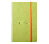 Rhodia 118722 C Book Rhodiarama Cuaderno con goma elástica, 96 hojas, color Verde claro A6