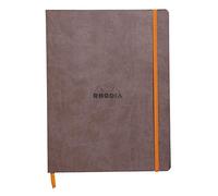 Rhodia Boutique 190 x 250 mm "por color Dot Rhodiarama - Cuaderno, color chocolate