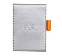 Rhodia Boutique 84 x 115 mm cubierta de la Bloc de notas Bloc no11 "Rhodiarama - Cuaderno de plata