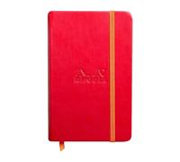 Rhodia Cuaderno con goma elástica Rhodia 118722 C Book Rhodiarama, 96 hojas, color himbeerrosa A5