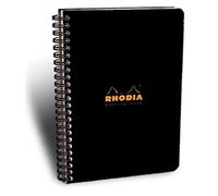 Rhodia Meeting Book Classic espiral 160 páginas impspiralemées desmontables 80 g protectora naranja A5+
