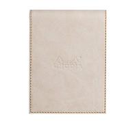 Rhodia Rhodiarama - Cuaderno de Beige con forro de Boutique 95 x 130 mm Cubierta de la Bloc de notas Bloc 10 "