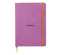 Rhodia Rhodiarama - Cuaderno de lila de lunares de Boutique A5 por color
