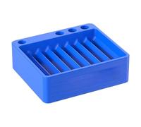 Riaisttd Spoke Storage Box, Partitioned Organizer Spoke Caps, Portable Quick Sorting Case, tamaño aproximadamente 8,05 x 7,05 x 2,5 cm Wheel Building Tool for Repair and Maintenance