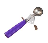 Rianpesn Cuchara para Acero Inoxidable con gatillo - Cuchara puré Frutas para Excavadora Helados,Cuchara Helado Helados, Yogur Helado, Helados