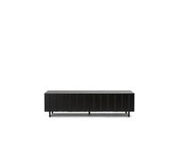 Normann Copenhagen Aparador bajo Rib Soft Black