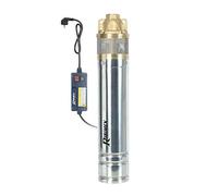 Ribimex PRPGP750/60/1TL Bomba sumergible 1 turbina de latón 750 W, plata, 50 x 10 x 10 cm