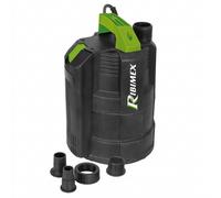 Ribimex PRPVC365A - Bomba sumergible eléctrica para agua limpia - 350 W - Racores de 25/32 mm