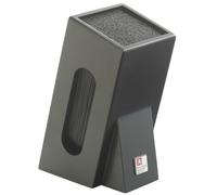 Richardson Sheffield Bloque de cuchillos R164HSRC58846 con inserto de cepillo sin equipar, negro, 15,5 x 11,5 x 26 cm