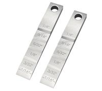 Richeyty Pipefitter Tools, 2130 Pequeño espaciador para tubos de cuña con calibre escalonado (3/4 x 4 pulgadas), herramienta de montaje para tubos para soldadura de espaciado de tubos