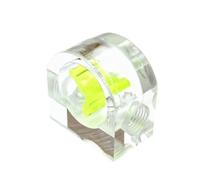 RichVibe Medidor de flujo de refrigeración por agua acrílico para motor de husillo de PC, monitor indicador de rotación transparente, 6 mm, 8 mm, 10 mm