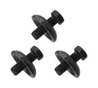 RichVibe Pernos y arandelas de retención de repuesto OEM, paquete de 3 unidades de 1-1/4 pulgadas x 7/16-20 para Craftsman y para cuchillas de cortacésped Poulan Riding