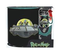 ABYstyle Taza de cerámica RICK & MORTY termoreactiva 460 ml Nave espacial