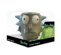 Rick Y Morty Taza En Forma 3D Rick Sanchez Cerámica ABYSTYLE