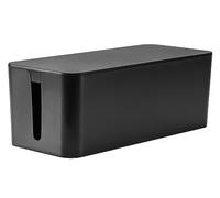 RICOO Z3201-B Ultimate - Caja organizadora de Cables y Cubierta de Cable de extensión, Caja organizadora de Cables para una gestión Segura de Cables, Caja ordenada para el hogar y la Oficina, 32 cm x
