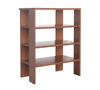 RICOO Zapatero 70 x 55 x 32 cm WM039-ER Mueble recibidor Estantería Roble marrón rústico - Organizador Zapatos