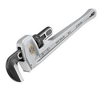 RIDGID 31100 Modelo 818 Llave recta de aluminio para tubo, Llave de fontanería de 18 pulgadas