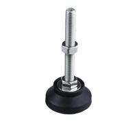 RIDRAMENTO Niveladores de Muebles Pies, Pies Niveladores Ajustables for Muebles, Base Giratoria De 40mm, M5, M6, M8, M10, M12, 4 Uds(D40xm8x80mm)