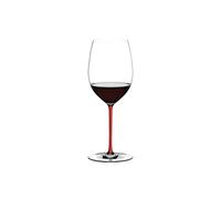 RIEDEL Fatto A Mano Old World - Copa de vino Cabernet 22 oz. rojo
