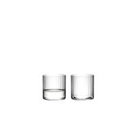 RIEDEL H2O - Vasos universales (2 unidades, cristal transparente, acabado mecánico)