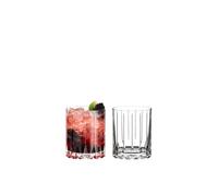 Riedel Vasos de cristal para bebidas Double Rocks Drinks Specific 370 ml Transparente Pack de 2