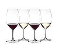 Riedel Wine Friendly 001 Magnum Juego de 4 Copas de Vino Tinto Copa de Vino Blanco 995ml