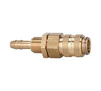 RIEGLER 107140-243.34 NW 5 - Conector de cierre rápido (latón, LW 9, M12x1, 1 unidad)