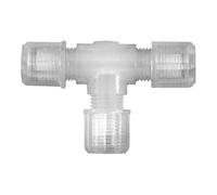 RIEGLER 110936-140.23.603 - Conector en T para manguera de 8/10 mm, PFA, 1 unidad