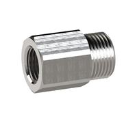 RIEGLER 111639-252.14-ES Boquilla reductora larga, G 3/8 a, G 1/4 i, SW 19, acero inoxidable 1.4571, 1 unidad
