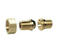 RIEGLER 136118-MS252L3434 - Boquilla de doble rosca cónica para sellado R 3/4 a, R 3/4 a, MS, 1 unidad