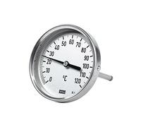 Riegler - Visualización de termómetro bimetálico varía de 0 ° c a 250 ° c tauchschaftl. en mm l 2 ... (0)(1)1(/1)(/0) (1)5(/1)