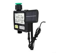 Riego Solar para batería Dual Jardín Riego Solar para batería(C) | 9 programas autónomos, sensor de lluvia, ahorro de agua, para ideal para crecimiento óptimo de plantas