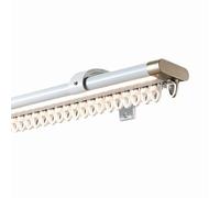 Riel de aluminio resistente con luces LED integradas, diseño moderno de montaje en pared para el hogar y la oficina, 3,5 m, perfecto para soluciones de iluminación elegantes