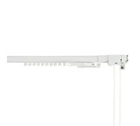 Riel de cortina reforzado extensible (Largo: 210 cm, Blanco)