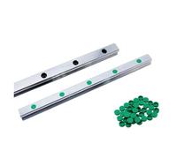 riel de guía lineal 2 unids/set 200mm HGR15 carril guía lineal cuadrado