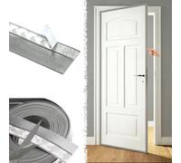 Rieles de Guía Lateral para Estor Tiras Autoadhesivas de Goma Opacas para Puertas, Rieles Laterales Opacos en Rollo para Persianas y Cortinas, Bloqueadores de Luz Para Estores Enrollables