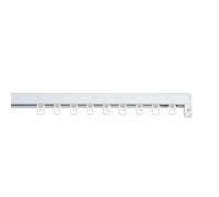 Rieles para Cortinas de Calidad y Elegantes, Rieles de instalación a Techo de Fácil Fijación, inoxidables y Resistentes Guías decorativas CINTACOR Blanco 200 cm