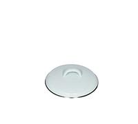 Riess 0096-006 Classic-Household Articments - Tapa de color pastel con borde cromado, 14 cm de diámetro, color turquesa