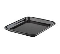 Riess, 0398-022, Mini bandeja para hornear, 24,8 x 20 cm, CLASSIC - Molde para horno y asado, altura 2,0 cm, esmalte, negro, inducción