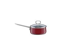 RIESS Cacerola alta con tapa de cristal NOUVELLE 16cm/1l Rosso rojo oscuro