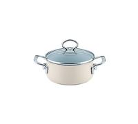 Riess NOUVELLE Cacerola con tapa de vidrio 4 l / Avorio
