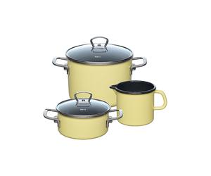 RIESS Juego de inicio de 3 piezas NOUVELLE PUR Lemon amarillo